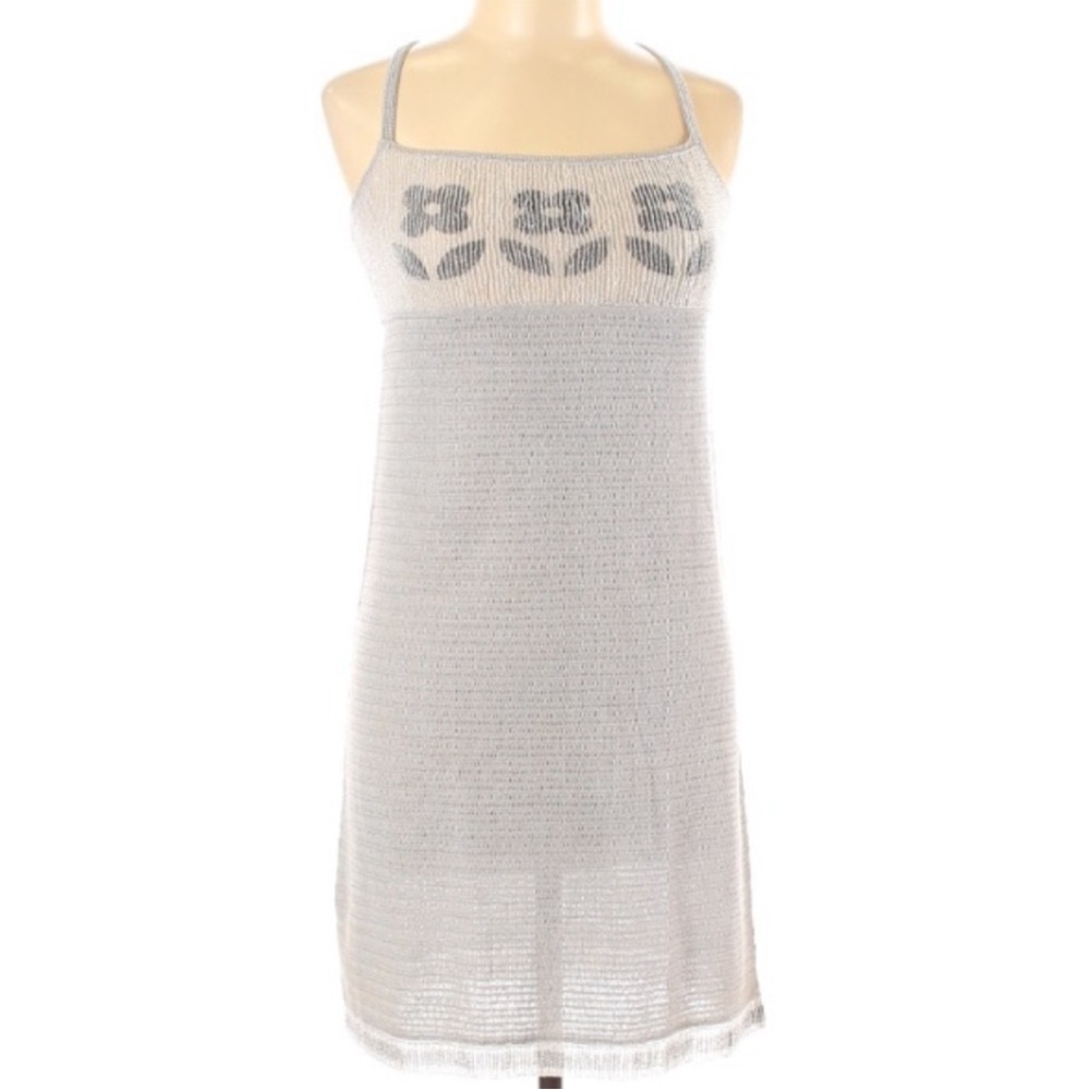 Moschino beaded crochet dress